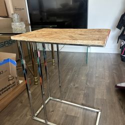 Wooden End Table 