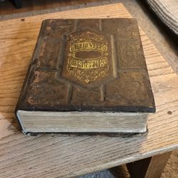 1878 bible antique 