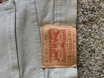 Levi’s 513 Denim Khaki Pant