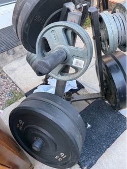 330 pounds Olympic plates. Firm price