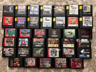 Sega genesis games 5 each