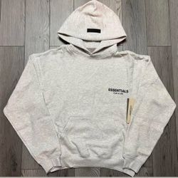 Fear of God Essentials Light Oatmeal Hoodie