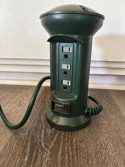 Yard line outdoor power post