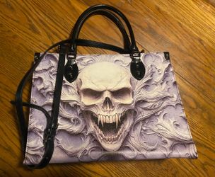 Skullette "Wraithbone" Gothic Skull Handbag - Great Condition