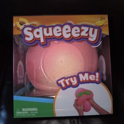 Peach squishy toy