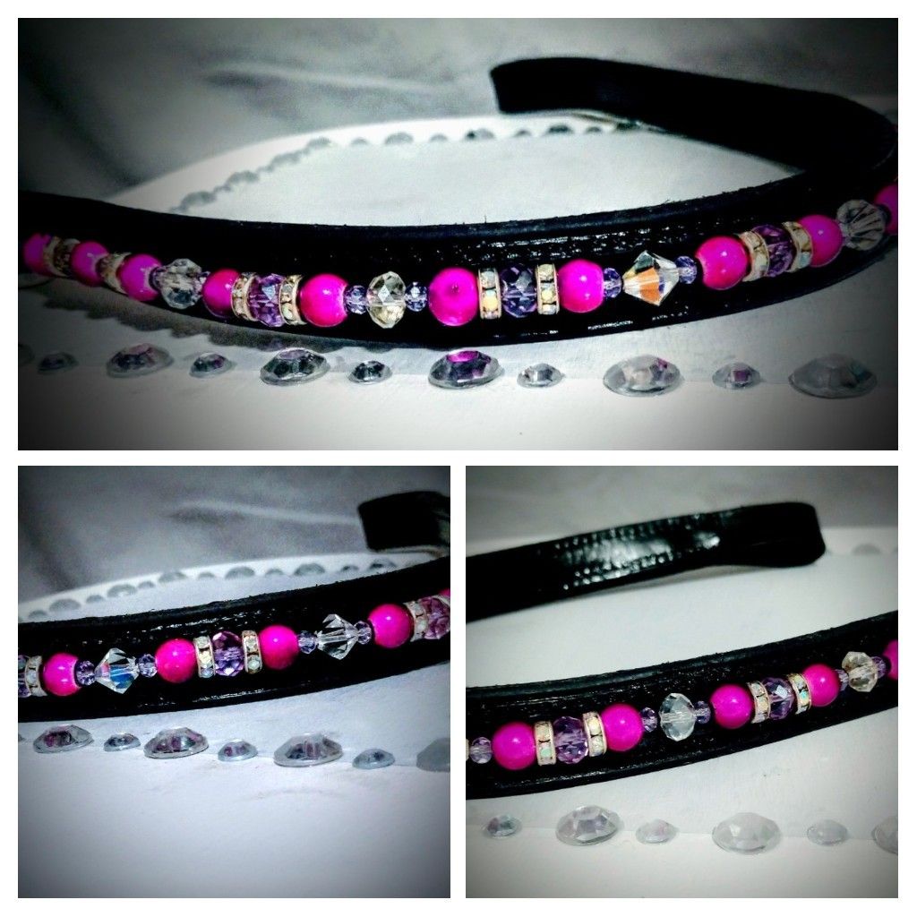 Beautiful Beaded English Browbands