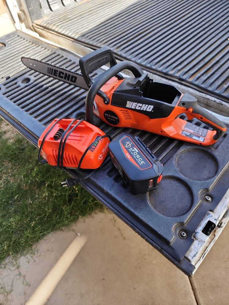 18" ECHO CORDLESS CHAINSAW