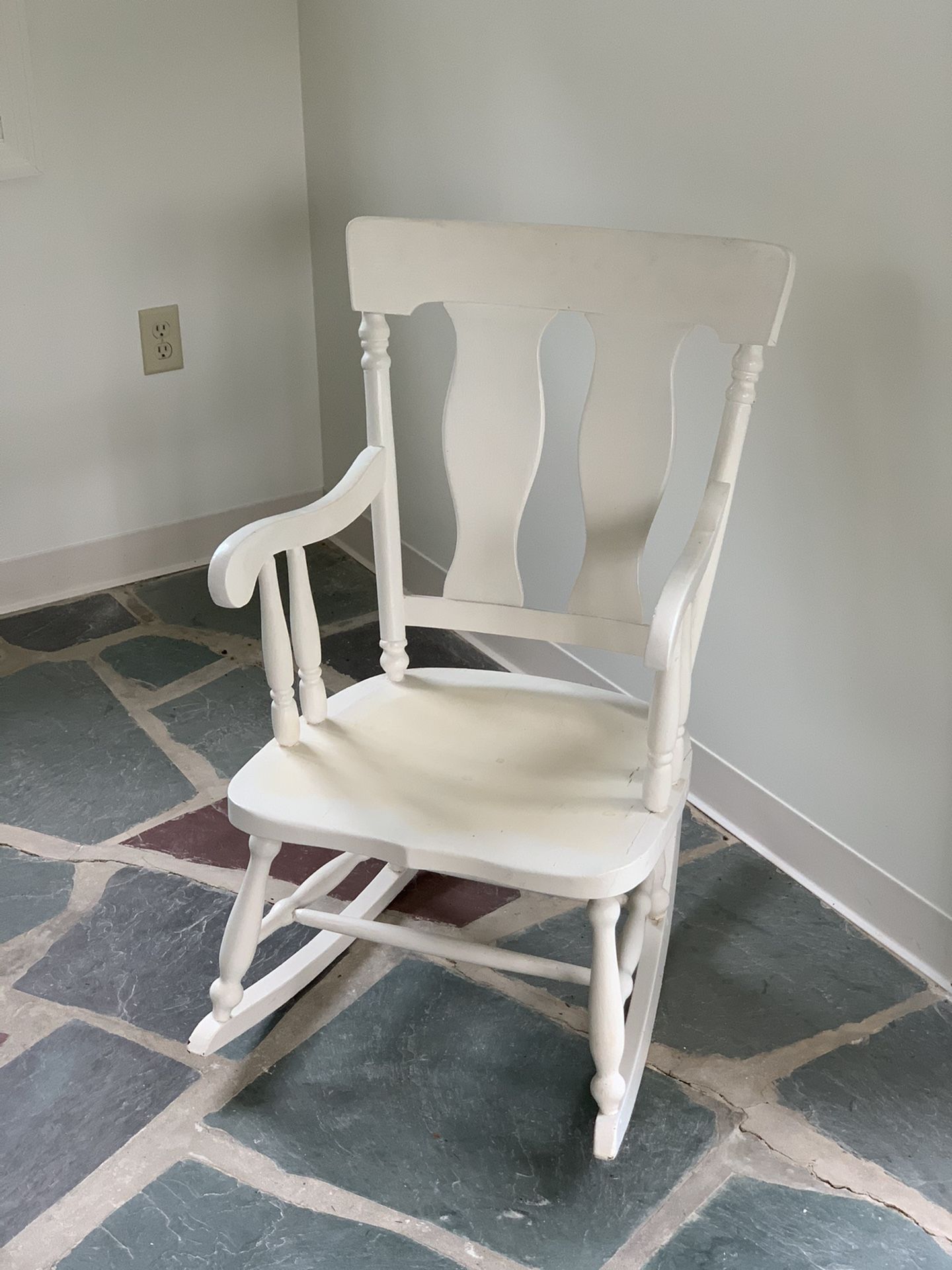 Vintage Wood Rocking Chair