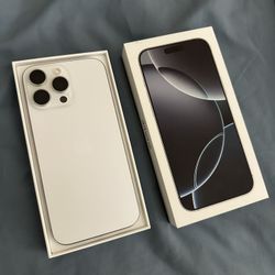 Apple iPhone 16 Pro Max White Unlocked I Can Come To You Today 