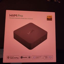Wiim Pro Audiophile Music Streamer