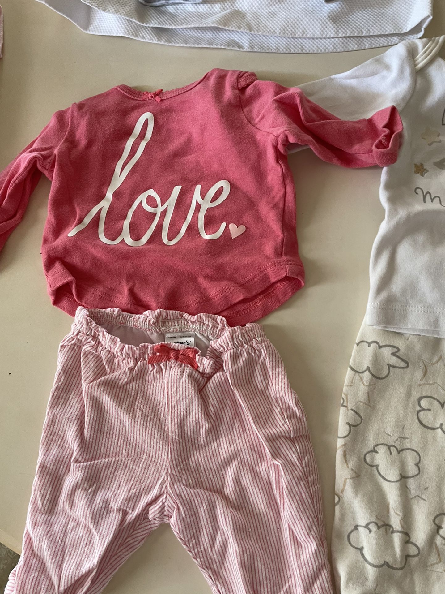 Newborn Clothes Barely Used