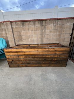 Custom Made Wooden Planter