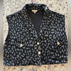 Cheetah Print women’s vest