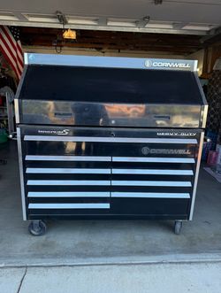 Cornwell Magnum Series Rolling Tool Chest with Hutch – Fully Loaded!