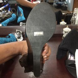 New brown wedge size 7