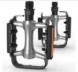 Non-Slip Bike Pedals Aluminum Alloy for 9/16"
