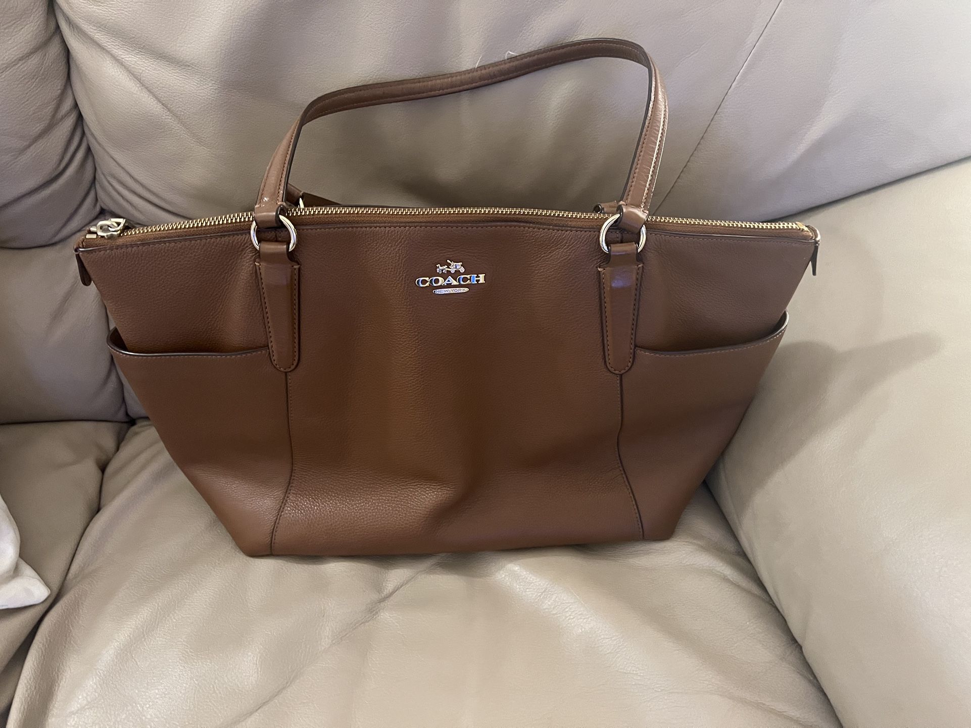 Brown Coach Handbag Reduced!!!!