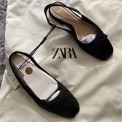 Zara Flats Brand New With Bag 