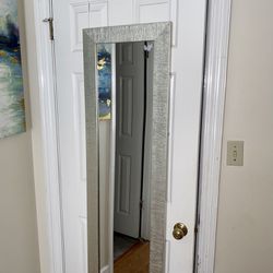 Mounted Door Full Length Real Mirror