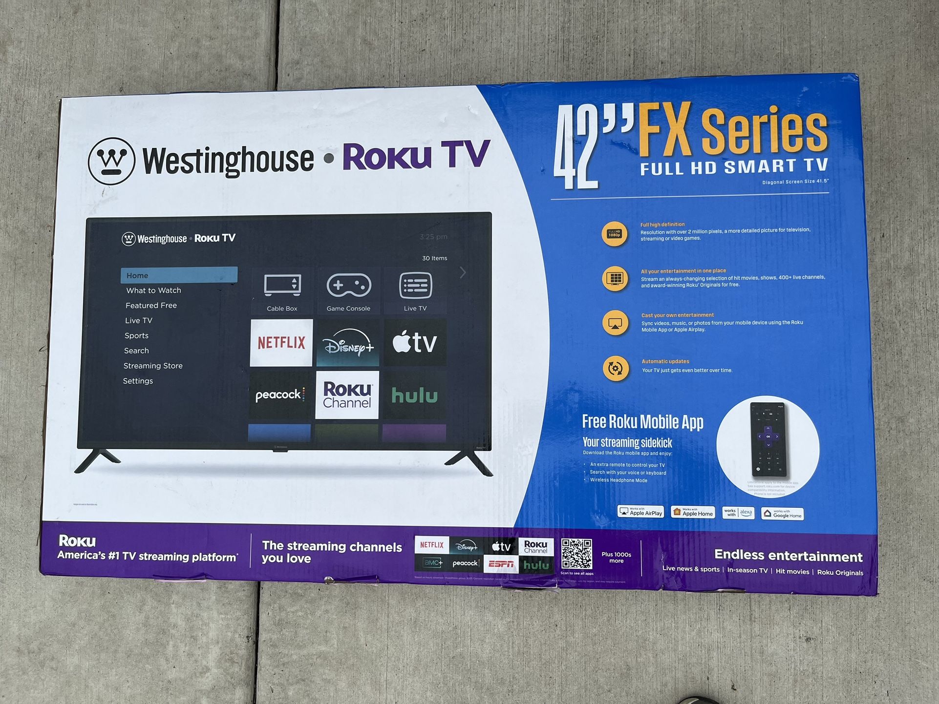 Roku Tv 42 Inch (brand New)