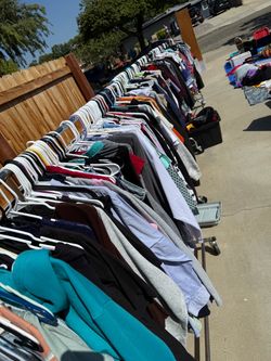 Lots of clothes