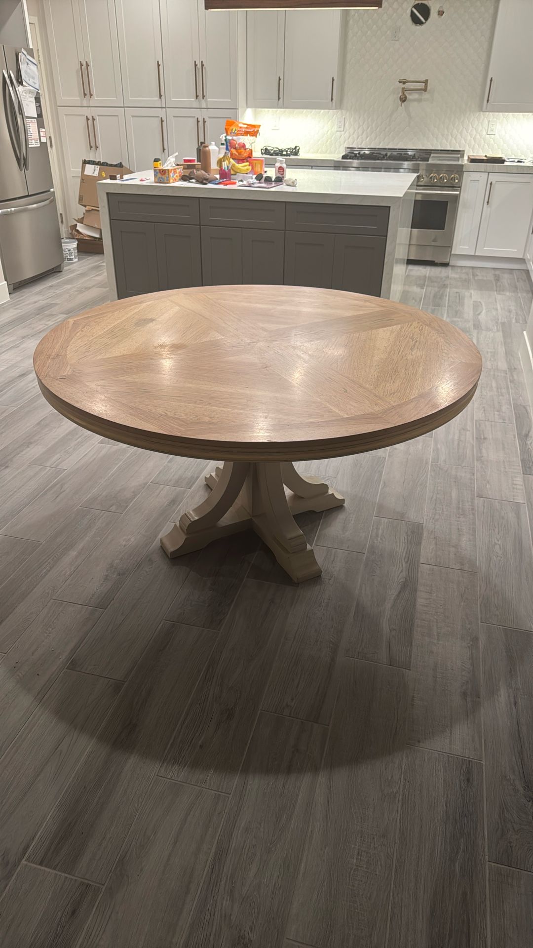 58” Wood Dining Room Table