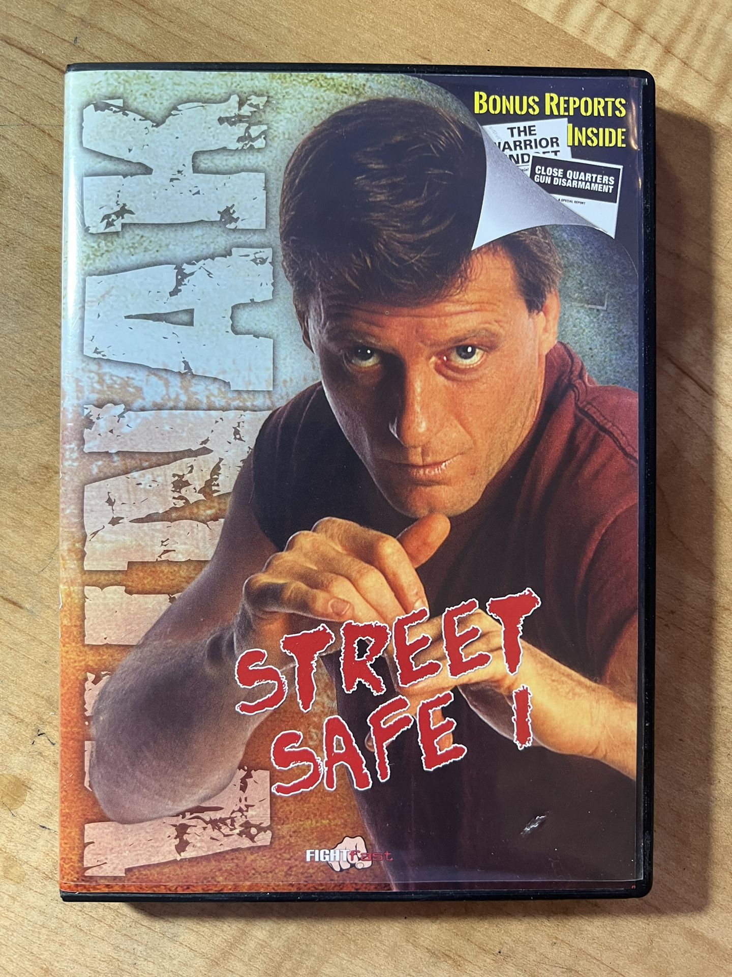 Street Safe 1 (DVD, TRS Direct) RARE PAUL VUNAK Self Defense Video - Fight Fast.