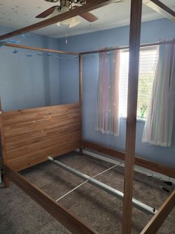 Queen bed frame