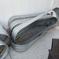 67-Inch Galvanized Raised Garden Bed