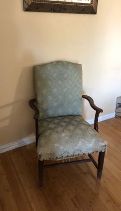 Antique Green Chair