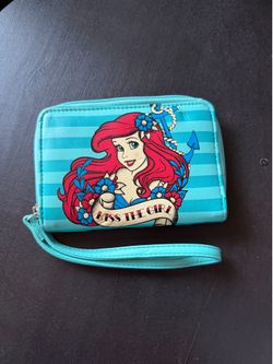 Disney Little Mermaid Ariel Tattoo Wrist Wallet