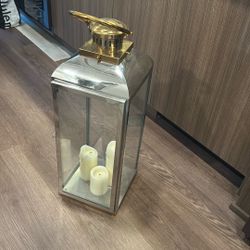 Floor Glass Lantern 