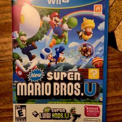 Super Mario Bros  U.  Nintendo Wii U. 