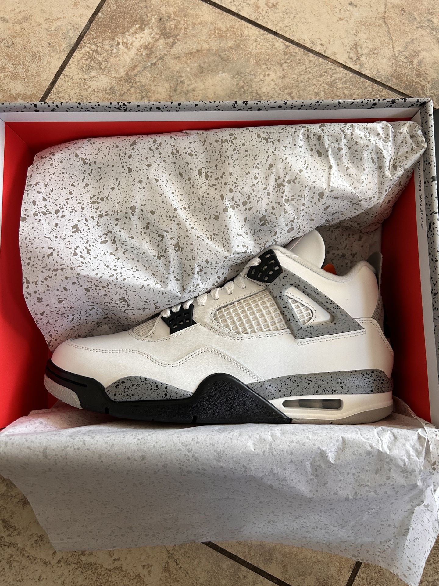 Jordan 4 White Cement 2025 Size 11 (BRAND NEW)