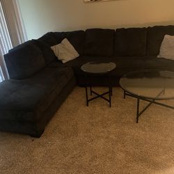 Navy sectional