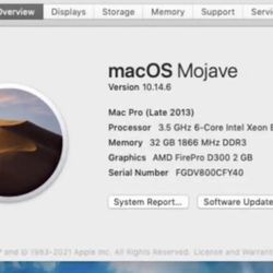 Mac Pro - Late 2013 - Cylinder (trashcan) 