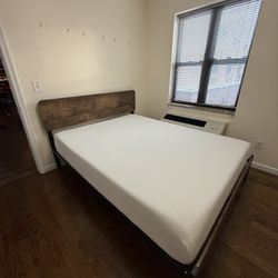 Queen Size Mattress / Queen Size Frame