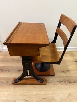 Desk and chair