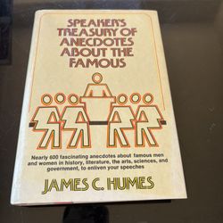 Speaker’s Treasury Of Anecdotes About the Famous 