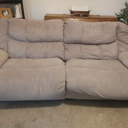 Microfiber Reclining Couch