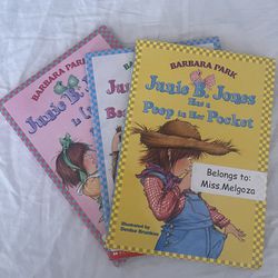 JUNIE B. JONES, By Barbara Park, Lot Of 3 #11, #13,#15 In Good Condition