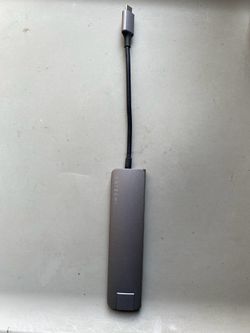 Satechi 7 in 1 USB -C Slim Multiport Adapter W/ Ethernet