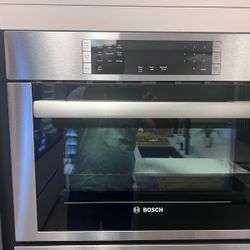 Bosch 500 Series 24 in. 1.6 cu. ft. Built-in Convection Speed Microwave 