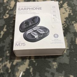 Earphones 3D Surrounded Sound 