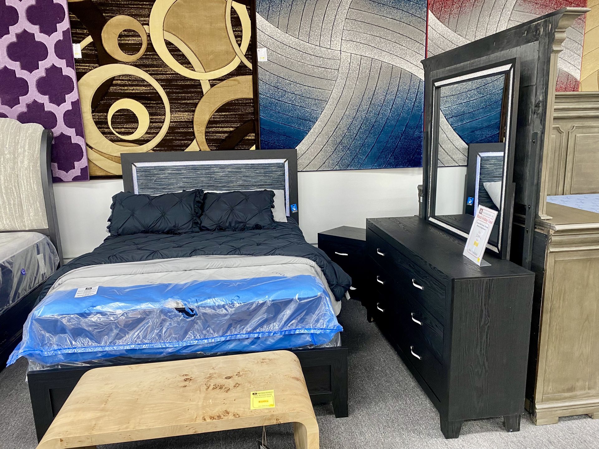 Queen Size Bedframe Set $899