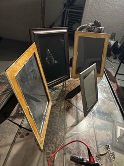 Assorted Picture Frames Set of 4