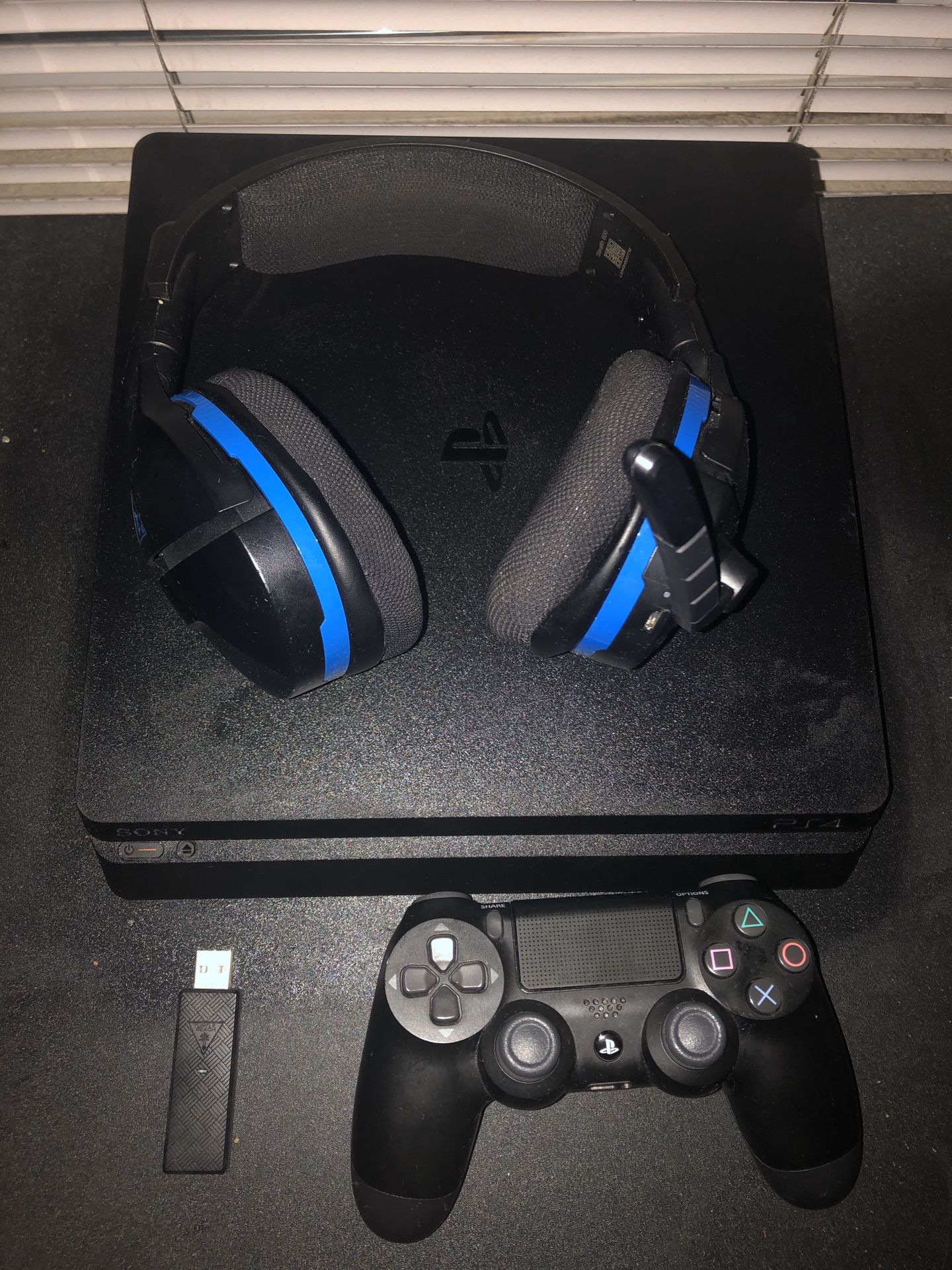 PS4 w/ Controller & Wireless Headset