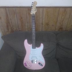 Hello Kitty Stratocaster