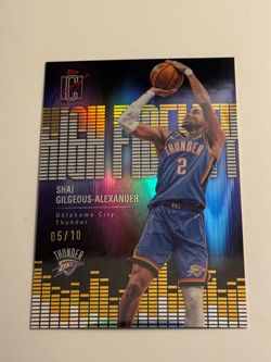 Shai Gilgeous-Alexander Topps NBA Card 05/10