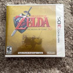 Zelda Ocarina Of Time For Nintendo 3ds New Sealed